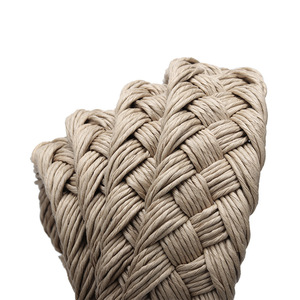 Usine directe neutre cire coton <span class=keywords><strong>corde</strong></span> tissé <span class=keywords><strong>ceinture</strong></span> hommes <span class=keywords><strong>ceinture</strong></span> avec alliage pour boucle prix de gros - Product Image 5