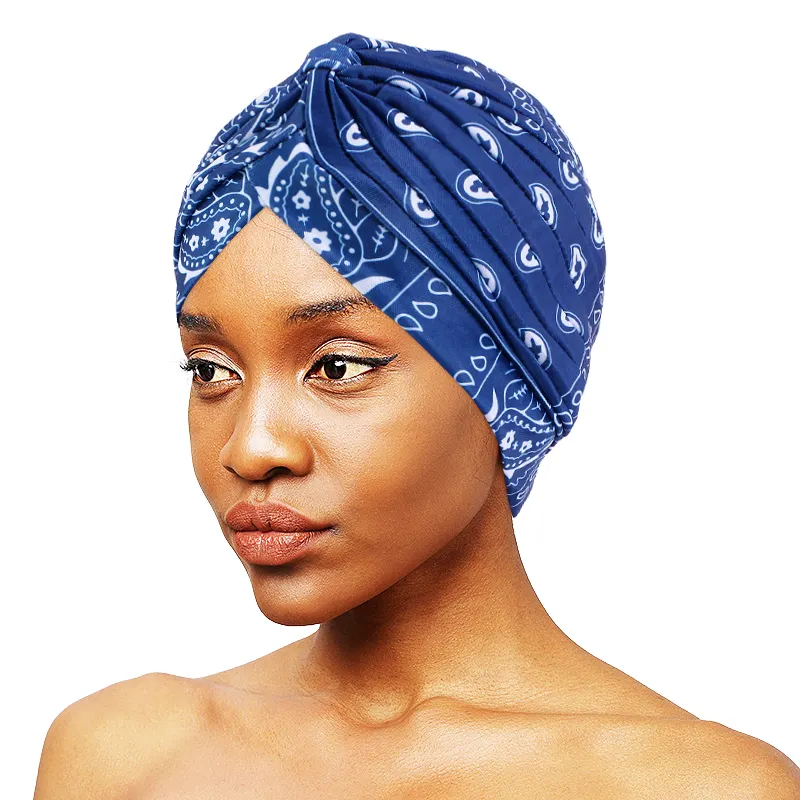 Turbante musulmán de moda para mujer, Hijab islámico interno, gorros, envoltura árabe trenzada, Turbante