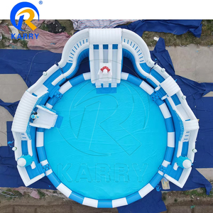 สวนน้ำฤดูหนาวฤดูร้อน <span class=keywords><strong>เกมส์</strong></span>สวนน้ำเชิง<span class=keywords><strong>พ</strong></span>าณิชย์ขนาดใหญ่ <span class=keywords><strong>พ</strong></span>ร้อมสระน้ำขนาดใหญ่<span class=keywords><strong>พ</strong></span>ิเศษ สไลเดอร์สวนน้ำเป่าลมรูปหมีขั้วโลก - Product Image 5