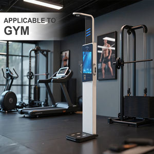 Körperfettwaage mit Acht Elektroden, LCD-Touchscreen, WLAN/ OEM/ODM Körperanalyse-Waage - Product Image 1