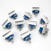 SOEASY Verstellbare Aluminium-Mittelklemme für Solarmodul-Montagesysteme für Dach & Boden für Solarstrukturen