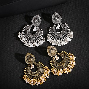 <span class=keywords><strong>Orecchini</strong></span> per Donne Accessori Campanelle Gioielli Indiani <span class=keywords><strong>Orecchini</strong></span> per Ragazze Moda Vintage <span class=keywords><strong>Orecchini</strong></span> Pendenti Regalo Kolczyki - Product Image 2