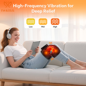 PAKISS 660nm 850nm Red <b>Light</b> Therapy Knee Massager with Adjustable Red <b>Light</b> Modes and <b>Smart</b> Timer - Product Image 5