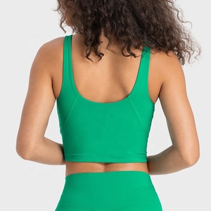 Áo ba lỗ thể thao nữ cổ V, ngắn, bó sát, hỗ trợ, nhanh khô, chất liệu dệt, có size S/XS, đóng gói túi. - Product Image 6