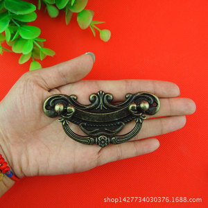 <b>Antique</b> Cabinet Handle 94mm Zinc Alloy Bridge Shape Drawer Pull Chinese Style Furniture Handle Durable - Product Image 3