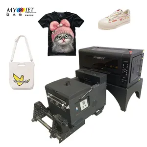 Myjet A3 Dtf Printer Dual I1600 Print Head Heat Transfer T-Shirt Printing Machine Direct-To-Film 12'' Dtf Printer PET film