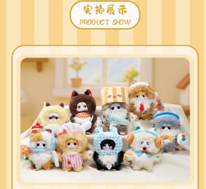Baby Three Big Beautiful Trendy Cat King's Workplace Work Diary Series Plush Blind Box Doll Handmade Ornament Gift 1/12 Scale - Product Image 2