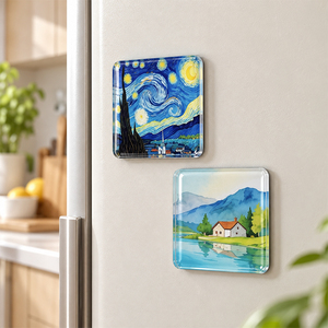 Servicio Integral, Imán Acrílico para Refrigerador con Forma Personalizada, Duradero e Impermeable, Directo de Fábrica, Imán para Fotos, Recuerdo o Regalo - Product Image 2