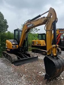 Excavadora hidráulica sobre orugas SANY SY55U usada de buena calidad de segunda mano a la venta - Product Image 3