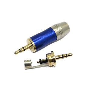 Conector de audio estéreo mini jack de 3.5 mm, chapado en oro, para auriculares y altavoces. - Product Image 3