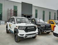 Logo personnalisé de haute qualité 500km RAM 72v 5000W AC 4 roues voiture électrique pick-up nouvelle énergie véhicule électrique pour le transport de marchandises