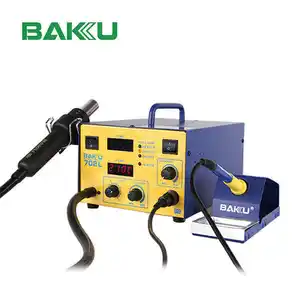 Good selling bga welding machine hot air soldering iron quick 2 in 1 for mobile phone cheap automatic smd ir rework station gun