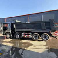 Camion benne basculante Shacman X3000, nouveau modèle 8x4, 30 tonnes, 460 ch, conduite à gauche, pour transport minier et usage commercial