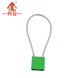AG C007 <span class=keywords><strong>Cable</strong></span> personalizado Longitud Ajustable Tamper Evident <span class=keywords><strong>Cable</strong></span> Lead Sello de seguridad - Product Image 1