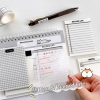 Blocs-notes adhésifs transparents en PET, imperméables, pour marquage, planification, notes, grilles et enregistrements – Idéaux pour la rentrée scolaire