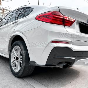 Pour BMW X4 F26 M Sport 2014-2018 : Lame de pare-chocs arrière, séparateur, diffuseur, spoiler, garniture d'angle de pare-chocs, pièce de modification, pièce de tuning - Product Image 6