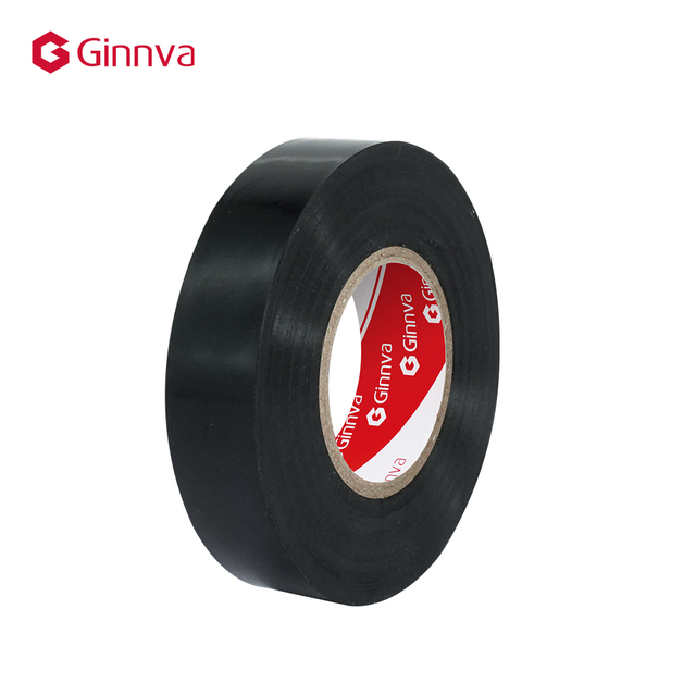 Ginnva Single Sided PVC Electrical Insulation Tape Waterproof Jumbo Roll Log Masking Water Activated Silicone Adhesive