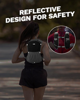 Sac d'hydratation pour vélo, veste réfléchissante pour la course à pied, sac à dos d'hydratation personnalisé, imperméable