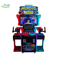 Mesin Game Balap Koin 2 Pemain JY Commercial dengan Dukungan Bahasa Inggris untuk Pusat Game, Taman Hiburan & Bioskop