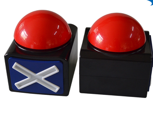Party <strong>Quiz</strong> Game <strong>Buzzer</strong> Battery Recordable Customized Sound LED Light 30 Seconds Duration Eco-Friendly Plastic Fast Delivery OEM - Product Image 1