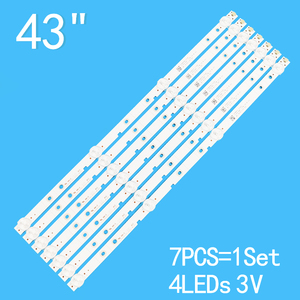 ชุดแถบไฟแบ็คไลท์ LED TV/7 ชิ้นสำหรับ HISENSE LED43N2600 LED43EC500U JL.D42641330-003CS-M LED43EC520UA 43H260 HD426K3U71-K - Product Image 2