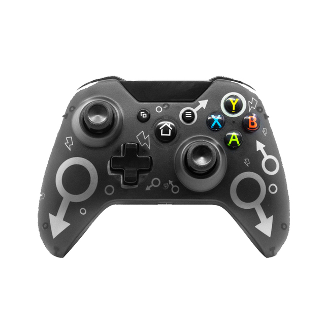 Honcam Good Quality Wireless Video Gaming Controller Remote Controller-Black for Microsoft Xbox One