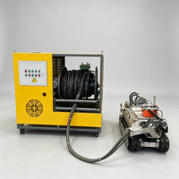 Robot de dragage hydrodynamique haute performance pour le nettoyage des lagunes des usines pétrochimiques