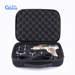 Pistolet chiropratique à impulsions en acier inoxydable 1200 N, outil électrique réglable, masseur musculaire électronique, or champagne, vente en gros - Product Image 3