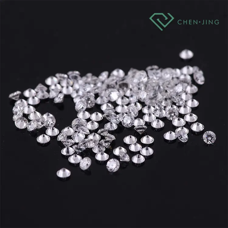 Bán Buôn Bất Lỏng Phòng Thí Nghiệm Kim Cương 0.1 Carat Hpht Melee Kích Thước Phòng Thí Nghiệm Grown Vòng Trắng De Vvs Tổng Hợp Cvd Kim Cương Mua