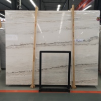 Marbre blanc de Guangxi chinois le moins cher, grand carrelage de sol en marbre blanc naturel pour la décoration intérieure