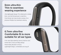 Écouteurs Casque sans fil ENC Écouteurs à réduction de bruit Casques stéréo Tws Écouteurs de jeu de sport BT 5.4