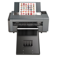 Skycut A3MAX4-D Dubbele Kop Servomotor Automatische Voeding Label Snijplotter Hoge Snelheid Sticker Stans Cutter Met Ccd Camera