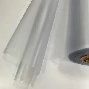 Renkli şeffaf süper net koruma şeffaf plastik PVC Film süper net pvc