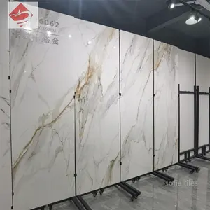 hot sell artificial marble look wall background panel italy quartz italian rock slab tiles sintered stone slab for floors