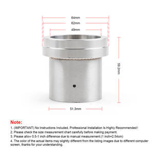 Paquete de 4 rodamientos de cubo de rueda de tractor marino de acero inoxidable de 2.441 pulgadas - Product Image 4
