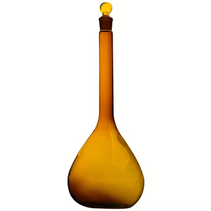 Frasa Volumetrik Kaca Borosilikat Leher Panjang Amber Merek Maihun Laris Manis 5-2000ml Graduasi Presisi Laboratorium Cina - Product Image 3