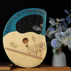 Nouvelle Lyre Portable 16/21/24 Cordes, <span class=keywords><strong>Harpe</strong></span> pour Débutants Facile à Apprendre, Modèle Préféré Transfrontalier - Product Image 1
