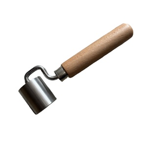 DIY Industrial <strong>Wallpaper</strong> <strong>Seam</strong> <strong>Roller</strong> with Wooden Handle Foam Material Adjustable Frame OEM Customizable - Product Image 1