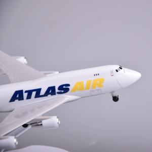 Modèle d'<span class=keywords><strong>avion</strong></span> <span class=keywords><strong>Atlas</strong></span> Air 747, 20 cm, <span class=keywords><strong>avion</strong></span> en résine Boeing, cadeau pour pilote - Product Image 5