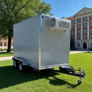 Remolque Pequeño para Alimentos con Refrigerador, Remolque Congelador Móvil, Remolque Pequeño con Unidades de Refrigeración, Remolque Refrigerado - Product Image 1