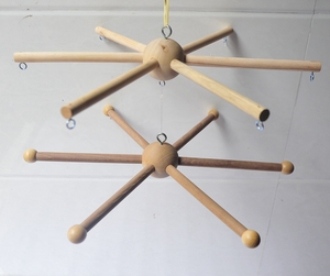 Mejor venta Artificial Vintage buena calidad jardín al aire libre decoración colgante Material de madera de bambú respetuoso con el medio ambiente carillón de viento - Product Image 2