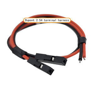 Cable Electrónico Plano Dupont Terminal Line de 2.54mm, 1 Pin, Conector de Cableado Macho a Hembra - Product Image 1