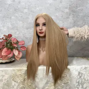 Wholesale Straight Honey Blonde Wig Long Brown Wigs Beauty Products For Women