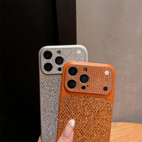 Coque de téléphone tendance rose flash, antichoc et anti-chute pour iPhone 16 17 Pro Max