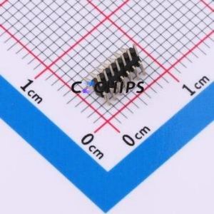 BX-PZ1.0-2-7PWZ Pin Header SMD,P=1mm Connector ( Pin Structure: 2x7P )( Pitch: 1mm )( Row Spacing: 1mm ) - Product Image 2