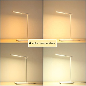 Đèn bàn học di động có thể gập lại Điều khiển bằng cảm ứng Đèn bàn LED Đèn ngủ Thích hợp để học tập và làm việc Đèn bàn - Product Image 6