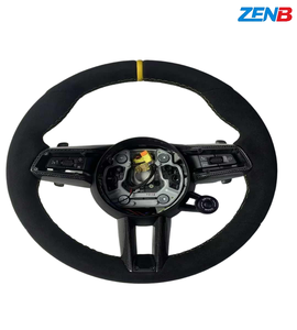 Volant en fibre <span class=keywords><strong>de</strong></span> carbone personnalisé pour BMW séries 2, 3, 4, 5, 6 G20, <span class=keywords><strong>G29</strong></span>, G22, G26, G30, G31, G01, G02, G05, G80 2018-2022 - Product Image 2