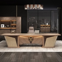 Fournisseur de mobilier de bureau haut de gamme dernier bureau design bureau de luxe moderne pour directeur exécutif
