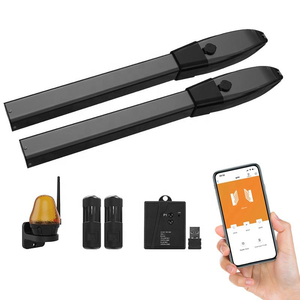 Cánh Tay Kép Đu Cổng Mở Ngoài Trời Tự Động Cửa Nhà Khai Thác Hệ Thống Điện Năng Lượng Mặt Trời Cổng Mở Cho Cổng - Product Image 5