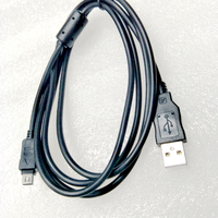 Cable USB de 1.5M con 12 Pines para Cámara, Cable de Datos y Carga para CB-USB5 / USB6 12P para Cámara Olympus